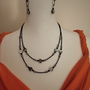 Lia Sophia Necklace & Earrings